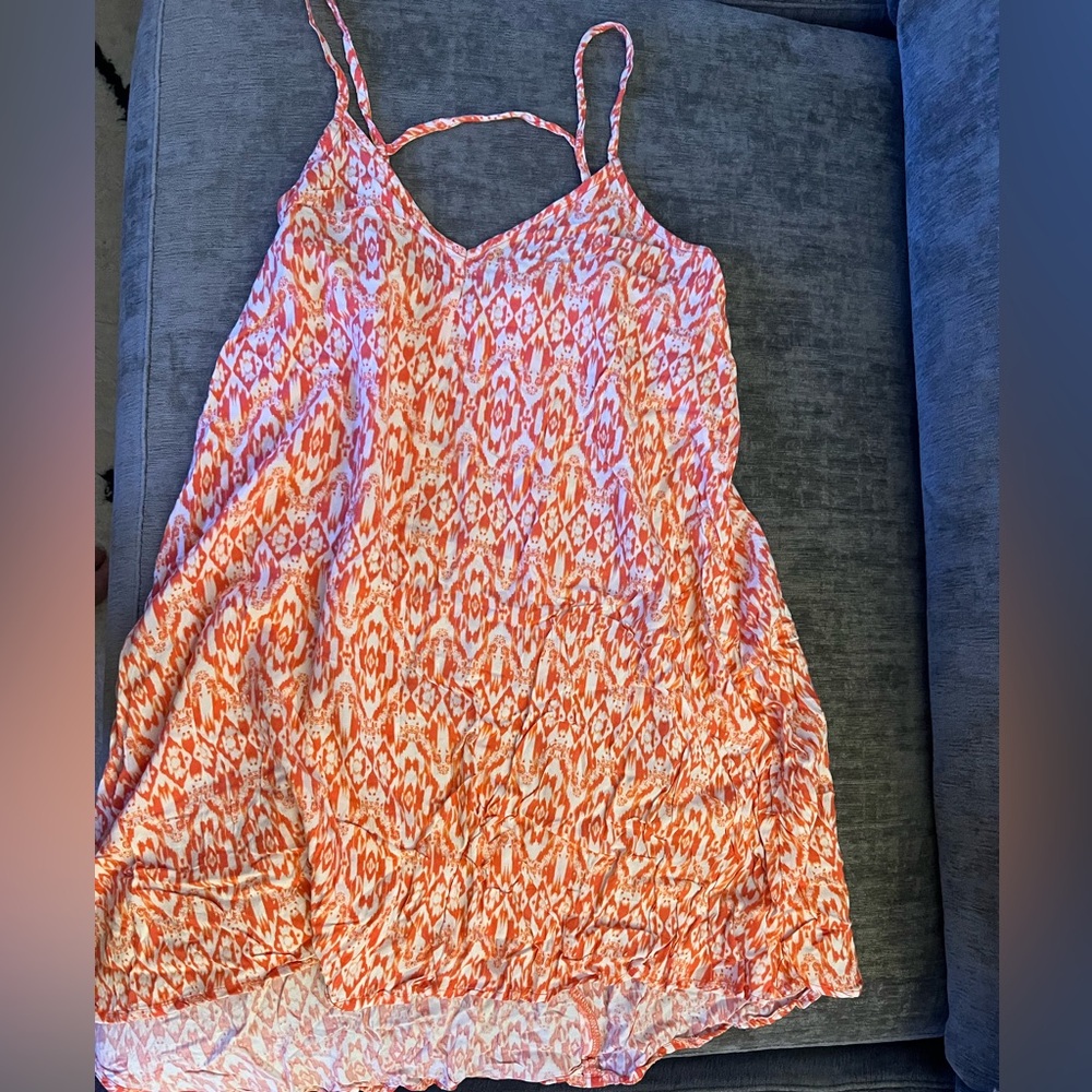 Size small mimi chica (Nordstrom) dress, coral pattern